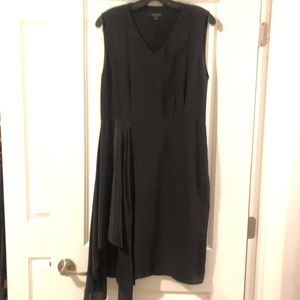 Allsaints asymmetrical drape dress NWOT